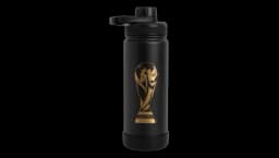World Cup 2026 Trophy Water Bottle - Black/Gold