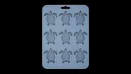 Turtle Shaped Silicone Ice Cube Mold