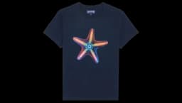 Disco Stars T-Shirt - Navy Blue/Multicolor