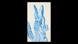Watercroc Beach Towel - Blue