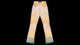 Sunset Panelled Jeans - Multicolor