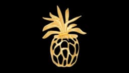 Openwork Pineapple Ring - Gold
