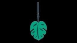 Jungle Luggage Tag - Green