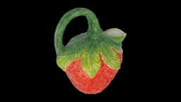 Fruit Porcelain Jug - Red/Green