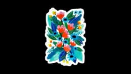 Tropic Jungle Sticker