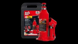 T90413 Big Red Hydraulic Bottle Jack with Carrying Case 4 Ton
