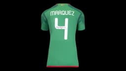 Rafael Marquez Back Signed Modern Mexico Shirt - Grade A