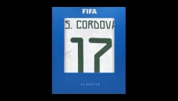 Sebastian Cordova Official World Cup Back Signed Mexico 2020 Away Shirt In Deluxe Packaging