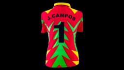 Jorge Campos Back Signed Mexico 1994 Home Shirt