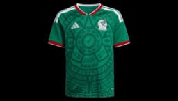 Mexico 2026 Authentic Home Jersey - Green/Red/White