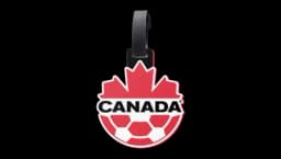 Canada Soccer Jumbo 4" Luggage Tag - Red/White
