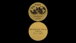 Match Football Argentina vs Italy 10.6.1987