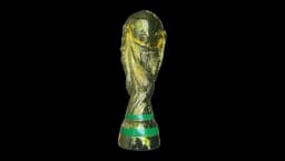 Ronaldhino Signed World Cup Trophy