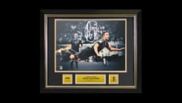 Robin van Persie Official 2014 World Cup Signed & Framed NE Photo: Diving Header vs Spain