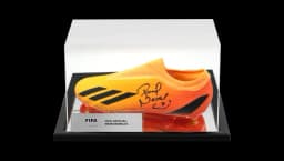 Pavel Nedved Official World Cup Signed Boot In Acrylic Case