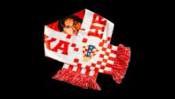 Scarf Modrić Home - Red/White