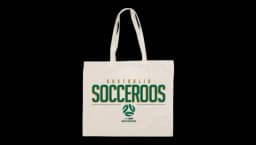Australia Socceroos Canvas Tote Bag - White/Green