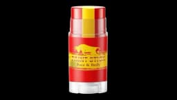 Fan Face Paint Stick - Red/Yellow