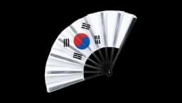 FIFA World Cup 2026 South Korea Folding Hand Fan