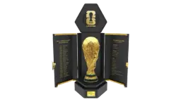 FIFA World Cup 2026 Premium 260mm Trophy Replica 24K Gold Plated LE