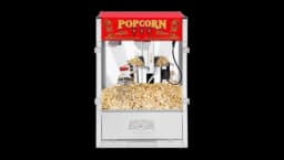 Vintage Style Popcorn Machine 453g Countertop Popper