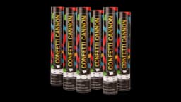 Confetti Popper Party Shooter 6 Pack