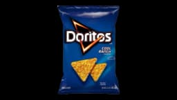 Doritos Tortilla Chips Cool Ranch Bag 262g
