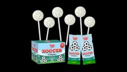 Soccer Lollipops 50 Pack