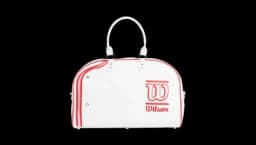Heritage Gym Bag - White/Red