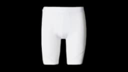 Elite Long Shorts - White/Black