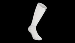 Run Performance Compression Compression Socks - White