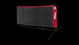 EZ Tennis Net 6,10m - Black/Red