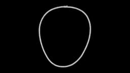 15.00ct Lab Diamond Tennis Necklace in 9K White Gold F/VS