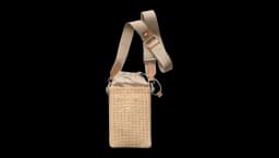 Logo-Embroidered Smartphone Case - Sand Beige