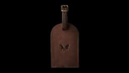 Luggage Tag - Dark Brown