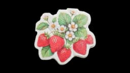 Strawberry Paper Napkins (Pack Of 20) - Multicolor