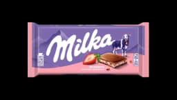 Milka Strawberry Yoghurt Chocolate Bar 100g
