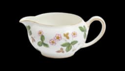 Wild Strawberry Gold Milk / Cream Jug