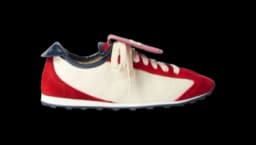 The Tennis Soft Sneakers - White/Red