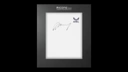 Andy Murray Signed White Castore AMC Tennis Shirt In Deluxe Packaging
