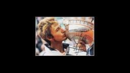 Signed Ferrero Juan Carlos Photo Display – 16×12 Roland Garros 2003 Autograph