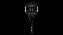 Serena Williams Signed Black and Green Wilson Blade Tennis Racket