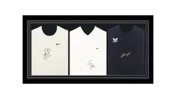 Signed Federer, Nadal & Murray Framed Shirts - The Greatest Of Time