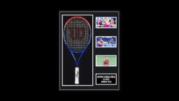 Signed Aryna Sabalenka Framed Racket – US Open Winner 2024