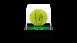 Carlos Alcaraz Signed Wimbledon 2024 Tennis Ball In Acrylic Case