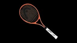 Andy Murray Signed Orange Head Tennis Racket