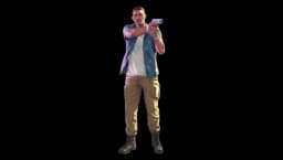 Jason Duval Life Size Cardboard Cutout Model