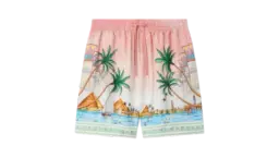 Ethereal Silk Shorts - Pink