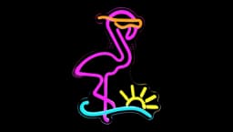 Flamingo LED Neon Sign