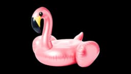 Giant Inflatable Flamingo Pool Float